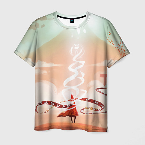 Мужская футболка Великое приключение - Journey / 3D-принт – фото 1