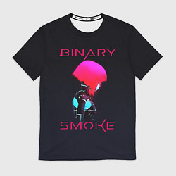 Футболка мужская Binary Smoke, цвет: 3D-принт