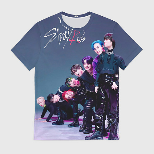 Мужская футболка Stray Kids K Idols / 3D-принт – фото 1