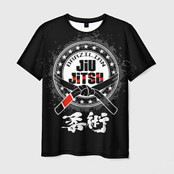 Футболка мужская Brazilian fight club Jiu-jitsu, цвет: 3D-принт