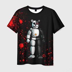 Футболка мужская Monokuma and Five Nights at Freddys, цвет: 3D-принт