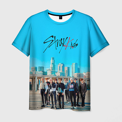 Мужская футболка Stray Kids Double Knot / 3D-принт – фото 1