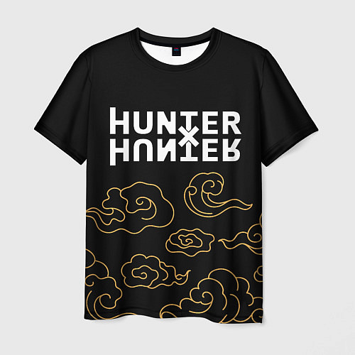 Мужская футболка Hunter x Hunter - anime clouds / 3D-принт – фото 1