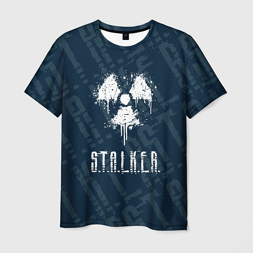 Мужская футболка Stalker паттерн / 3D-принт – фото 1