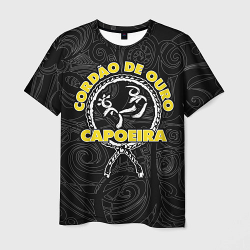 Мужская футболка Cordao de ouro Capoeira / 3D-принт – фото 1