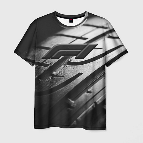 Мужская футболка Formula 1 - dark theme / 3D-принт – фото 1