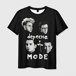 Футболка мужская Depeche Mode portrait, цвет: 3D-принт