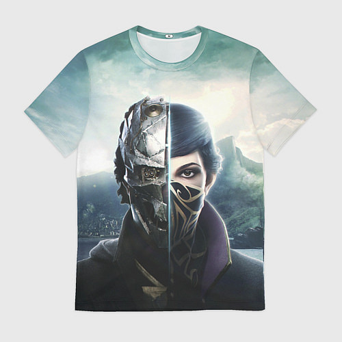 Мужская футболка Dishonored - Эмили Колдуин / 3D-принт – фото 1
