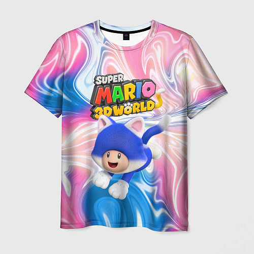 Мужская футболка Toad - Super Mario 3D World - Nintendo / 3D-принт – фото 1
