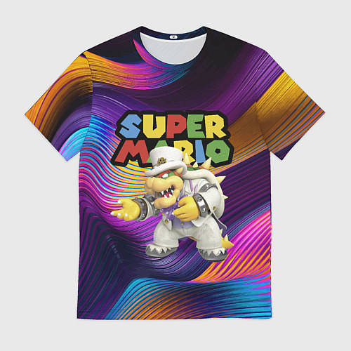 Мужская футболка Super Mario - Bowser - Nintendo / 3D-принт – фото 1