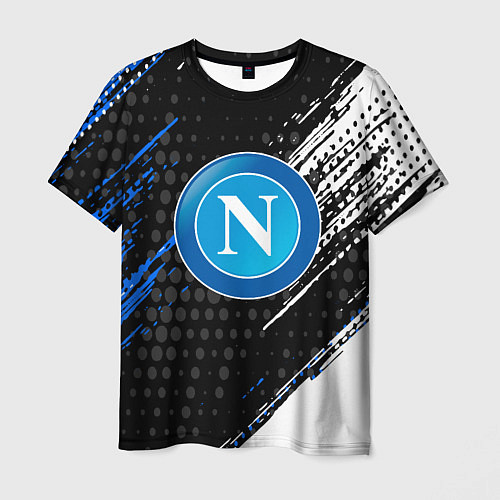 Мужская футболка Napoli Краска / 3D-принт – фото 1