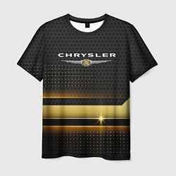 Футболка мужская Chrysler abstraction, цвет: 3D-принт