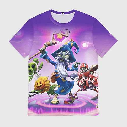 Мужская футболка Plants vs Zombies - characters / 3D-принт – фото 1