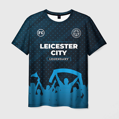 Мужская футболка Leicester City legendary форма фанатов / 3D-принт – фото 1