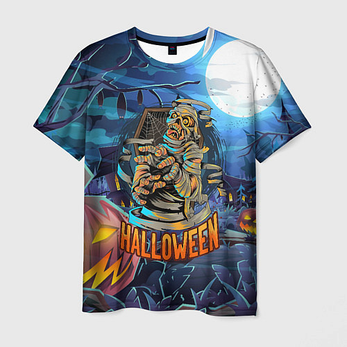 Мужская футболка Мумия хэллоуин / 3D-принт – фото 1