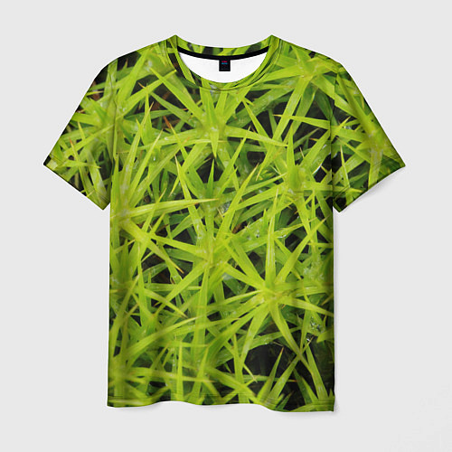 Мужская футболка Сфагнум / 3D-принт – фото 1