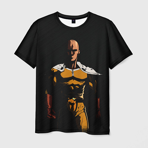 Мужская футболка One Punch-Man - человек-кулак / 3D-принт – фото 1