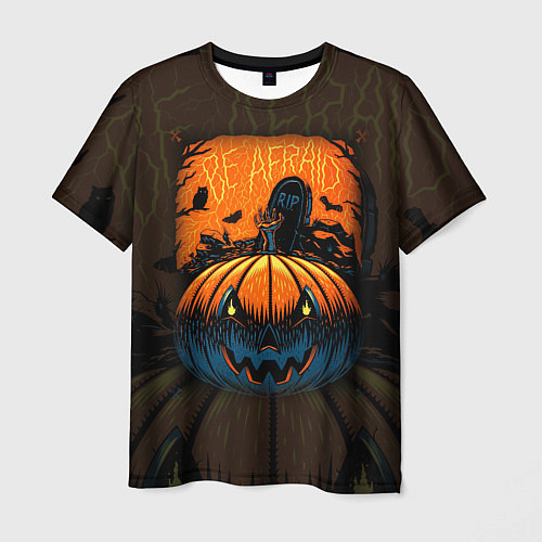Мужская футболка Scary Halloween Хэллоуин / 3D-принт – фото 1