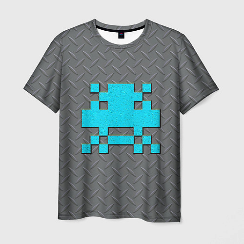 Мужская футболка Space Invader / 3D-принт – фото 1