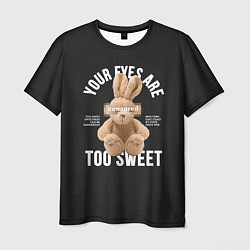 Футболка мужская Rabbit too sweet, цвет: 3D-принт