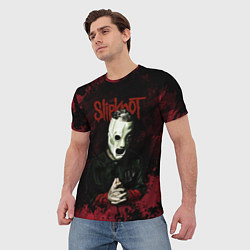 Футболка мужская Slipknot dark art, цвет: 3D-принт — фото 2