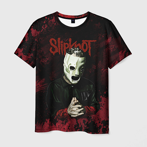 Мужская футболка Slipknot dark art / 3D-принт – фото 1