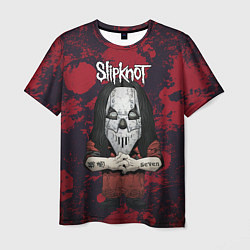 Футболка мужская Slipknot dark red, цвет: 3D-принт