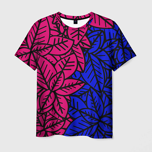 Мужская футболка Flowers paradise / 3D-принт – фото 1
