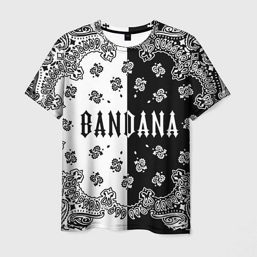 Мужская футболка Бандана Кизару Биг Бейби Тейп контраст цветов / 3D-принт – фото 1