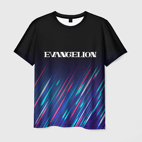 Мужская футболка Evangelion stream / 3D-принт – фото 1