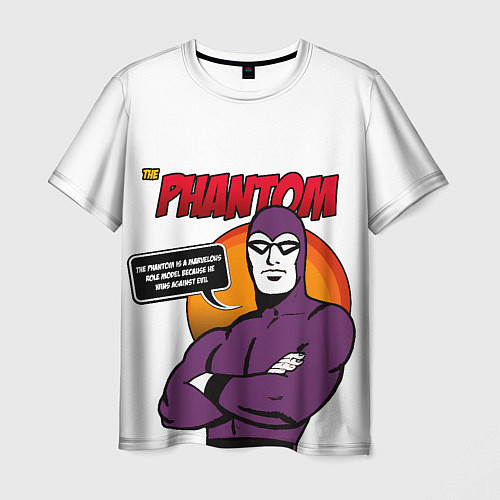 Мужская футболка The Phantom / 3D-принт – фото 1