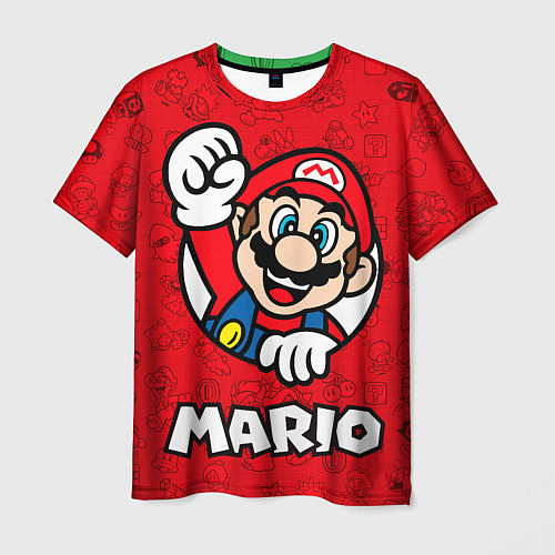 Мужская футболка Луиджи и Марио / 3D-принт – фото 1