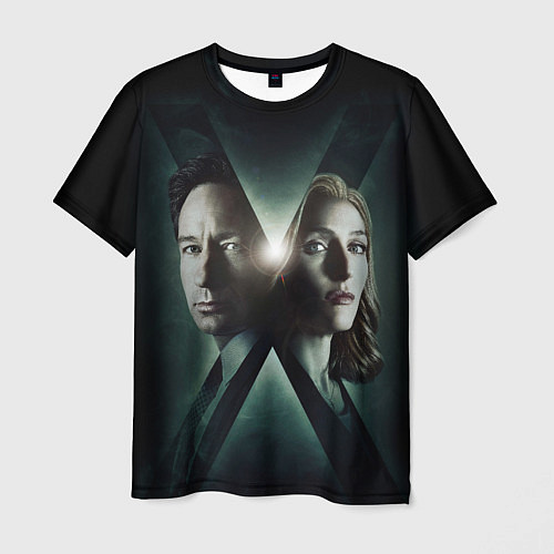 Мужская футболка X - Files / 3D-принт – фото 1