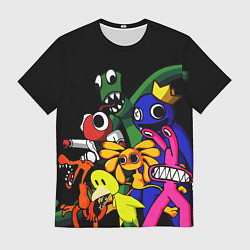 Мужская футболка Персонажи из радужных друзей