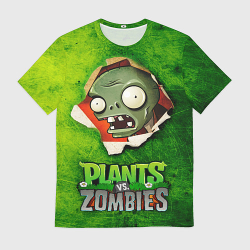 Мужская футболка Green zombie / 3D-принт – фото 1