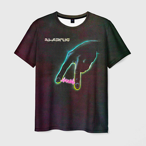 Мужская футболка Энергия - Алиса / 3D-принт – фото 1