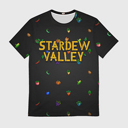 Мужская футболка Фруктовый паттерн из Stardew Valley