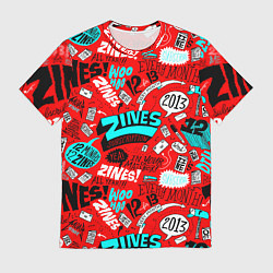 Мужская футболка Zines subscription