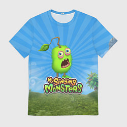 Футболка мужская My Singin Monsters - Зерномех, цвет: 3D-принт