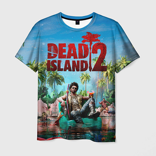 Мужская футболка Dead island two / 3D-принт – фото 1