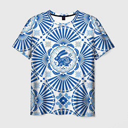 Футболка мужская Blue rabbit, цвет: 3D-принт