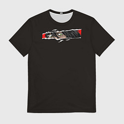 Футболка мужская Взгляд изнутри, цвет: 3D-принт