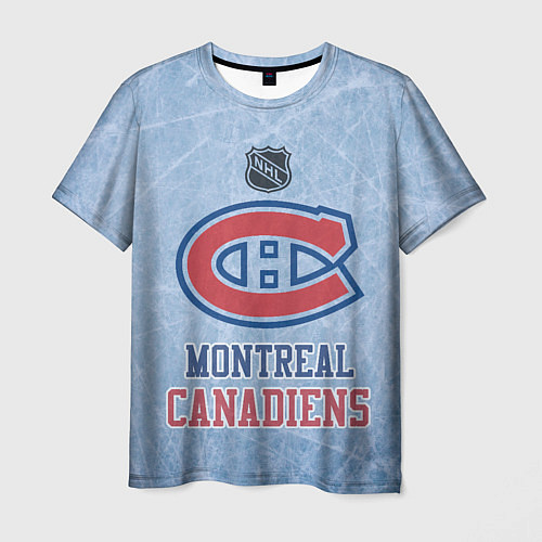 Мужская футболка Montreal Canadiens - NHL / 3D-принт – фото 1