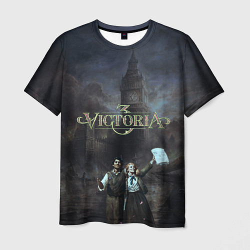 Мужская футболка Games Victoria 3 / 3D-принт – фото 1
