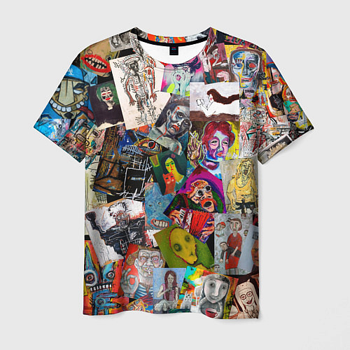 Мужская футболка Art Trash / 3D-принт – фото 1