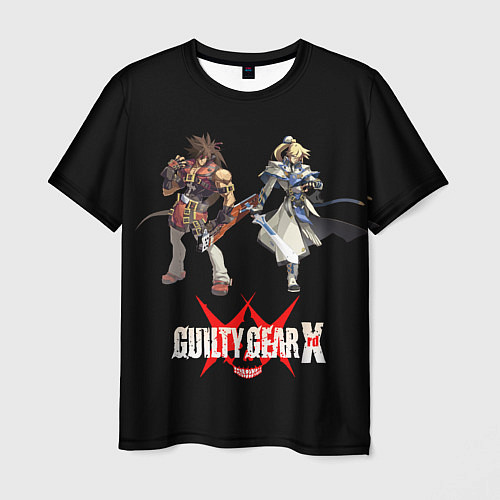 Мужская футболка Sol VS Ky Guilty Gear / 3D-принт – фото 1