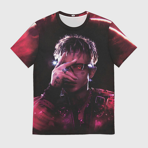 Мужская футболка Кибер Сайонара / 3D-принт – фото 1