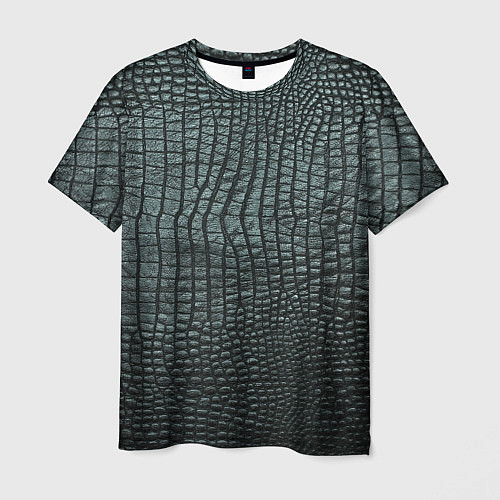 Мужская футболка Кожа крокодила - fashion / 3D-принт – фото 1