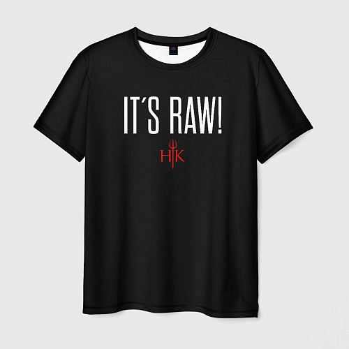 Мужская футболка Its Raw Gordon Ramsay / 3D-принт – фото 1