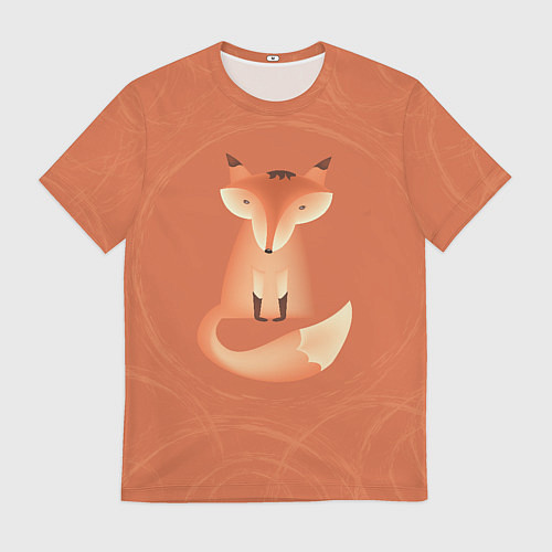 Мужская футболка Путь лисы / 3D-принт – фото 1